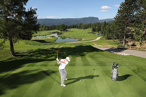 Bled 14th Hole on the Kings Course.