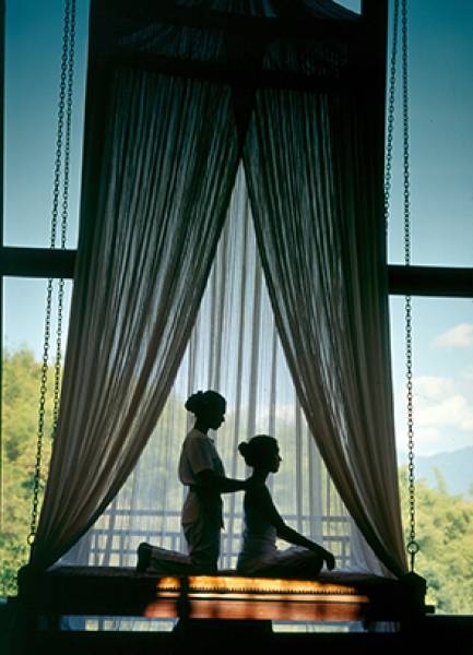 Anantara Golden Triangle Elephant Camp Resort Spa Anantara SpaThai massage2