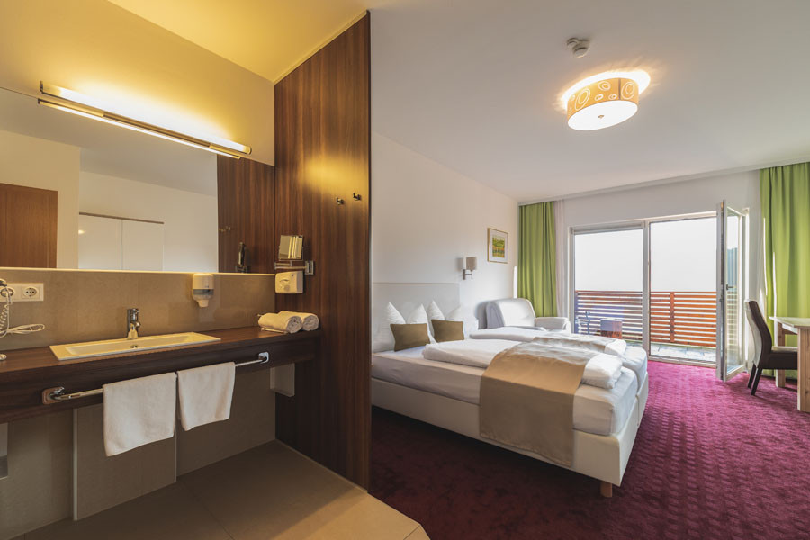 7 Traminer Golfhotel  Zimmer mit Chic