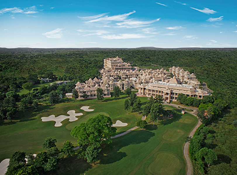 ITC Grand Bharat the Classic Golf Country Club Aerial View 2