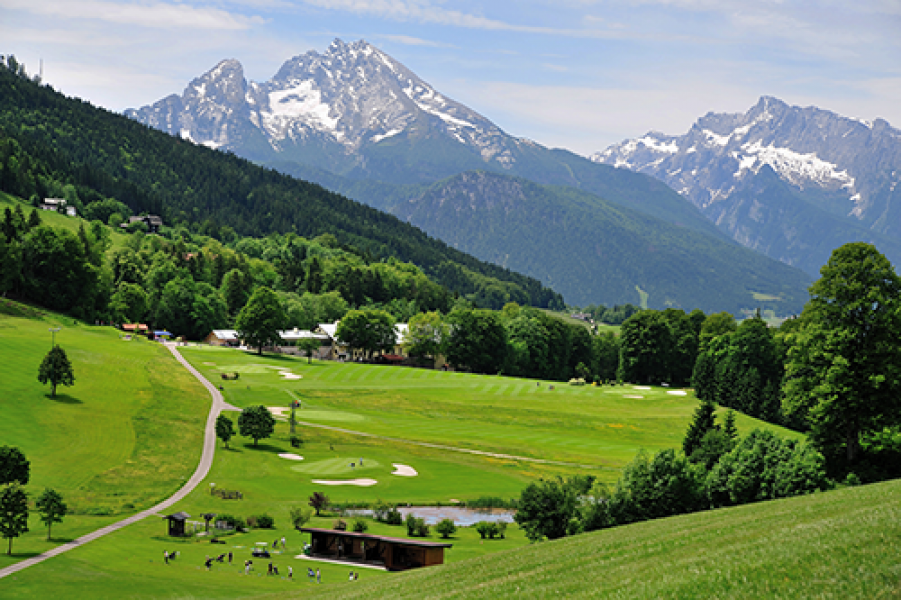 Golfclub Berchtesgaden Driving Range Clubhaus 2
