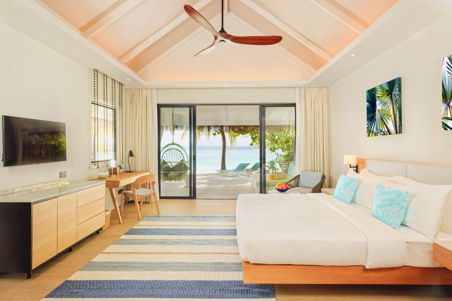 2 Nova Maldives Beach Villa Interior 1