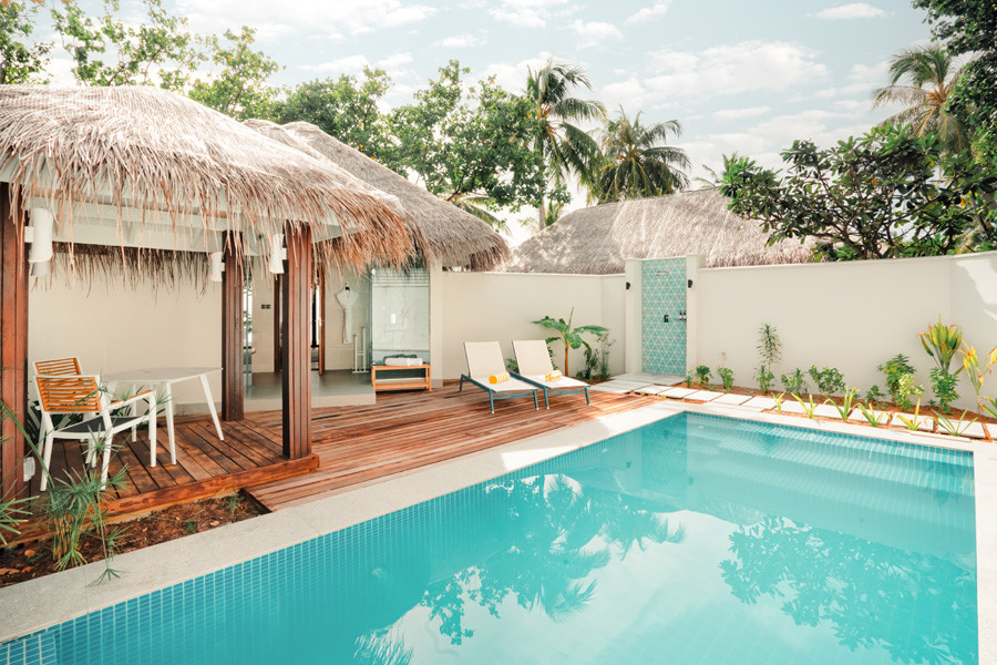 2 Nova Maldives Beach Villa with pool
