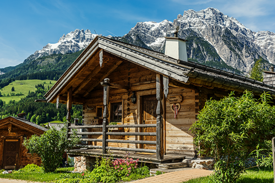 Chalets Typ 2 Stein Sommer 3