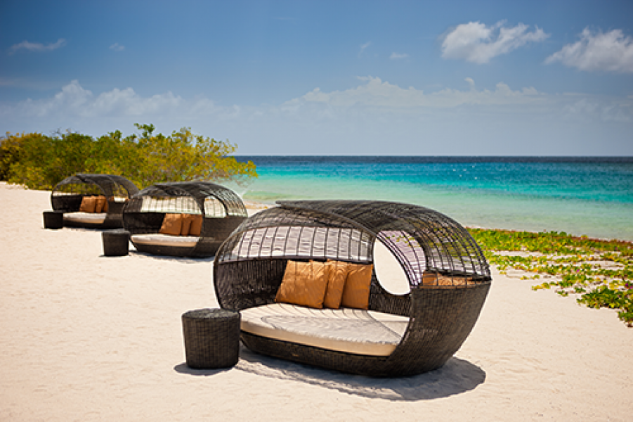 Beach with Lounge Chair