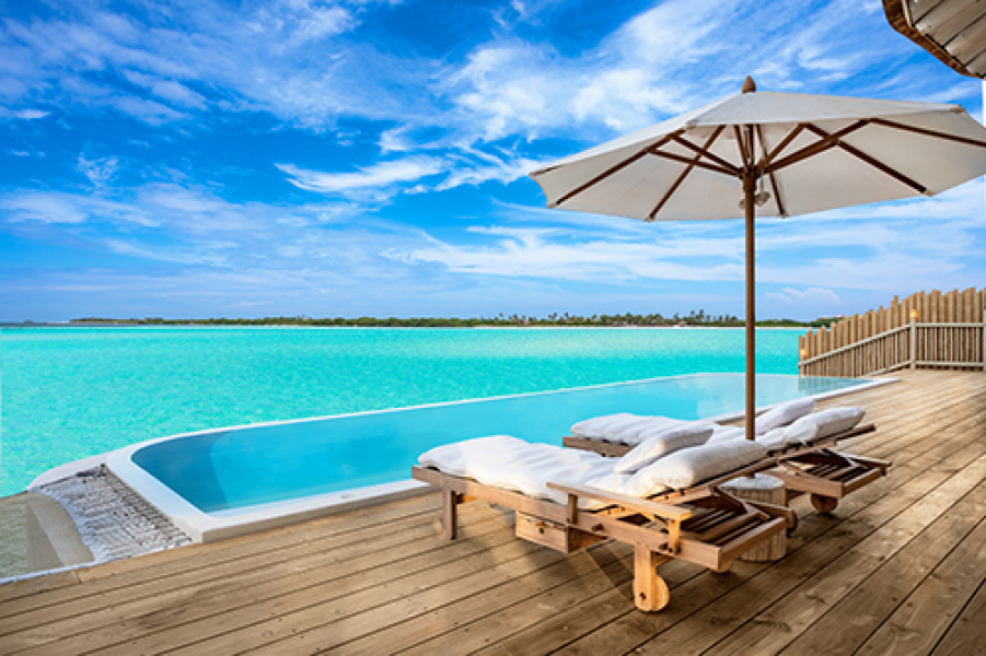 Hero Soneva Jani 1BR Water Reserve pool and deck by Sandro Bruecklmeier
