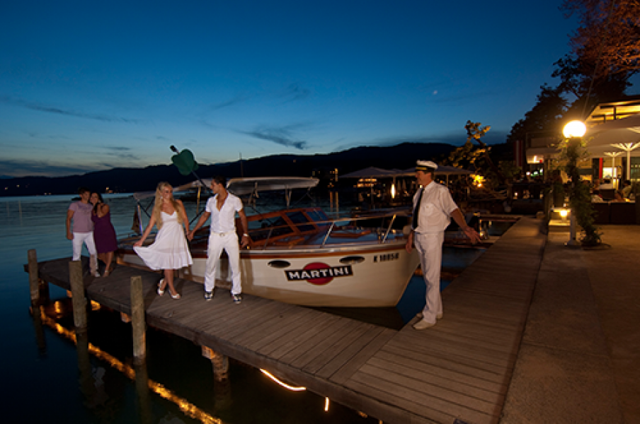 Per Boot zum Dinner c Worthersee Tourismus GmbH Foto Gerdl6