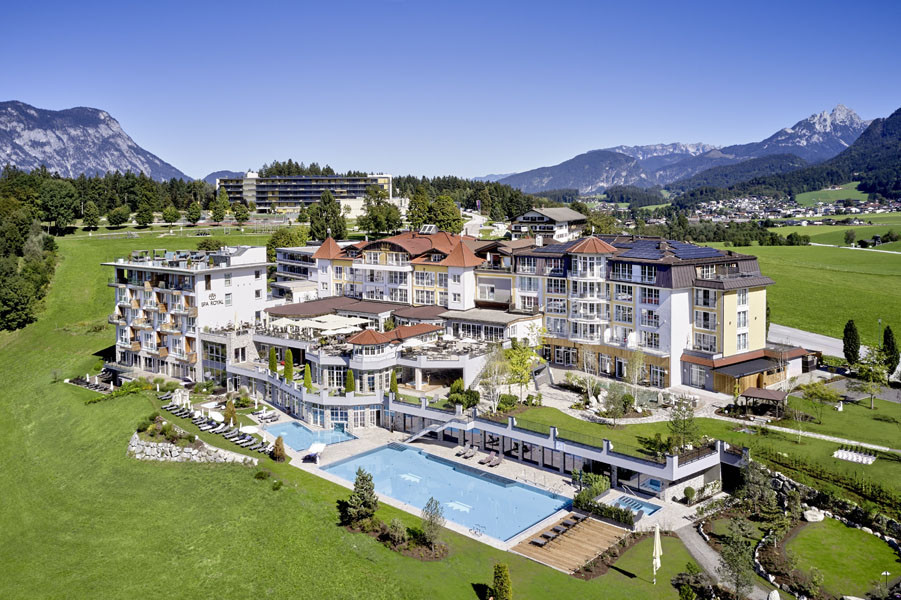 aussenansicht sommer23 vogelperspektive hotel panorama royal