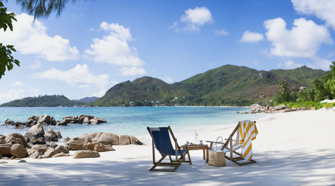 Raffles Seychelles Food Beverages Beach Panorama