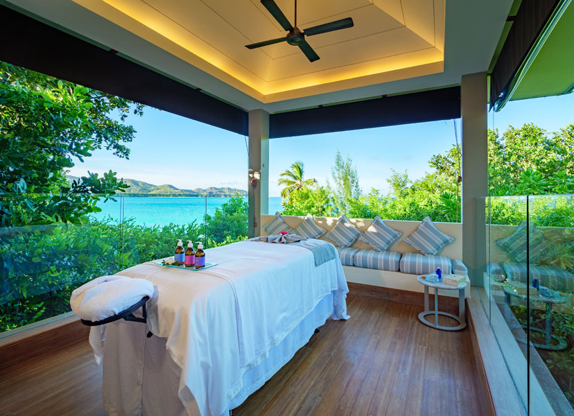 Raffles Seychelles Spa Outdoor Treatment