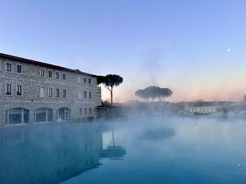 Die Quellen im Morgengrauen